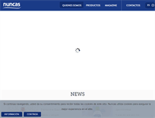 Tablet Screenshot of nuncas.es